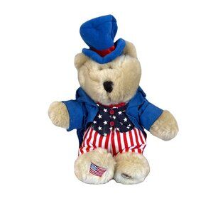 Starbucks Bearista Patriotic 2002 Bear 20th Edition UNCLE SAM Americana